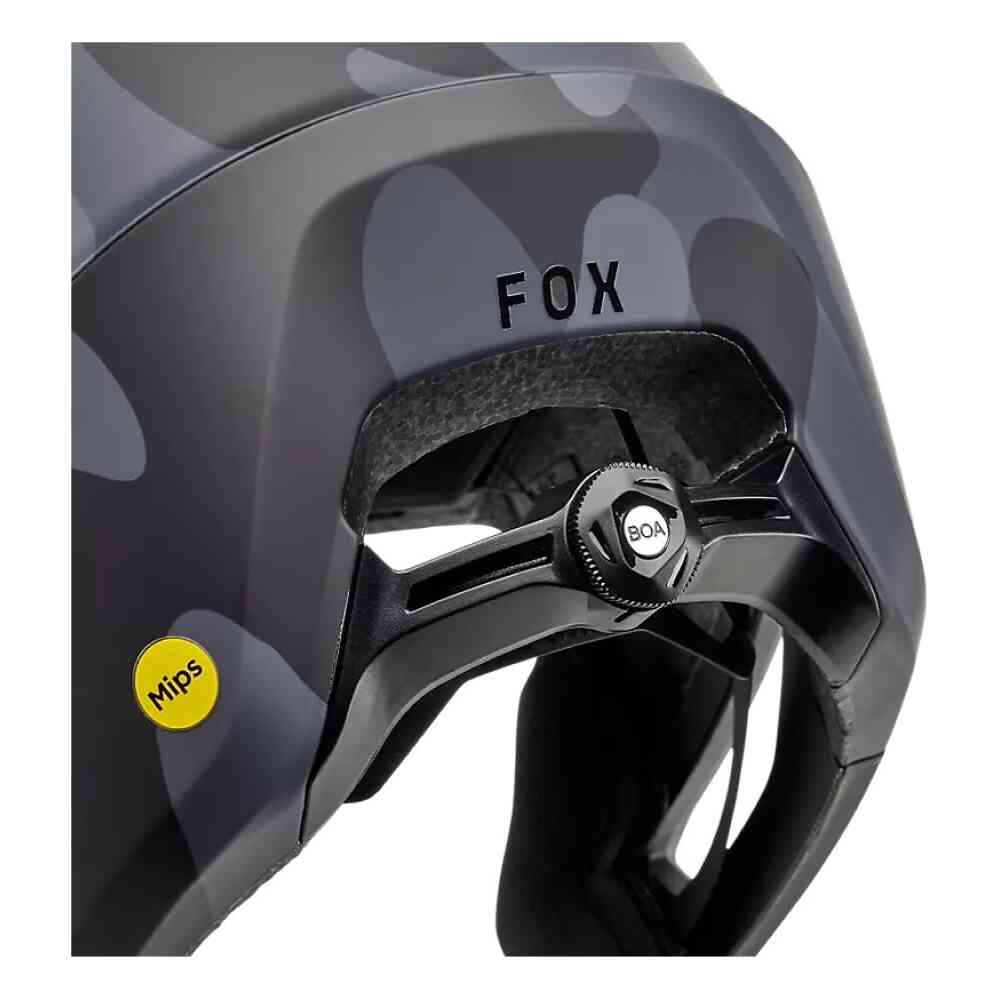 FOX Dropframe Pro Runn Hjelm Svart/Camo - Bilde 7